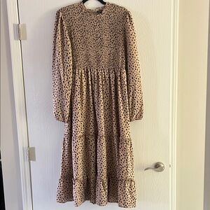 Simply Southern Tan Smocked Dress